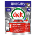 dreft Professional Platinum Regular Dishwasher tablets 71 pieces