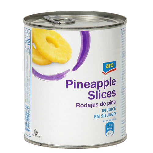 aro Pineapple slices in juice 580 ml
