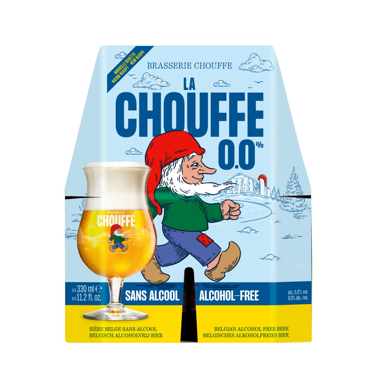 LA CHOUFFE ALCOHOL FREE 4X33CL