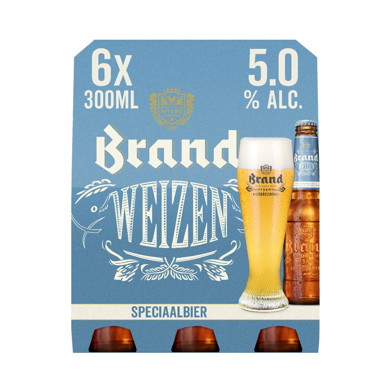 Brand Weizen Beer Bottle 6 x 30 cl