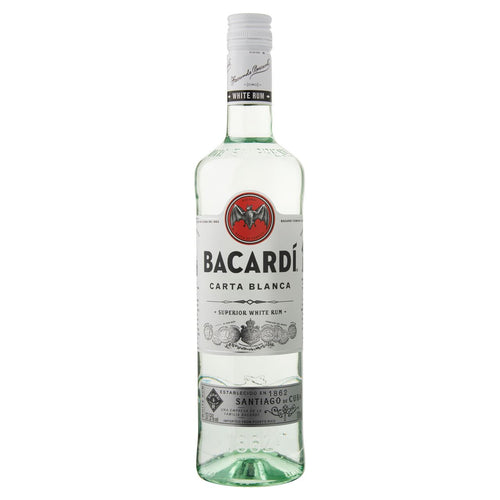 BACARDÍ CARTA BLANCA Rum 70 cl 37.5%