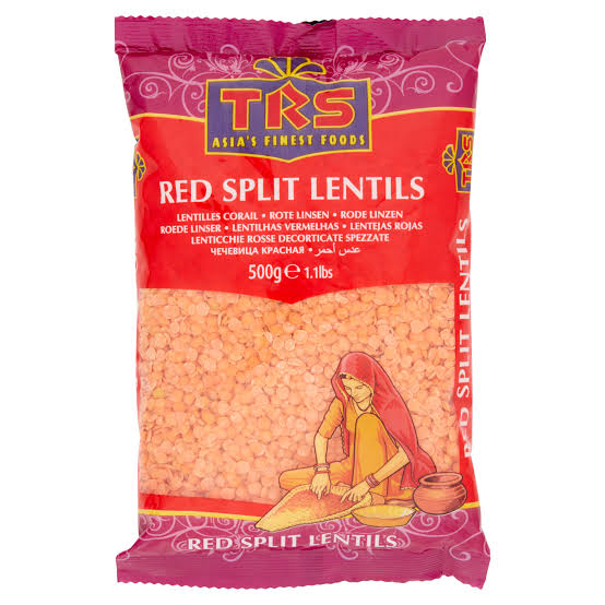 TRS Red Lentils 500gms #